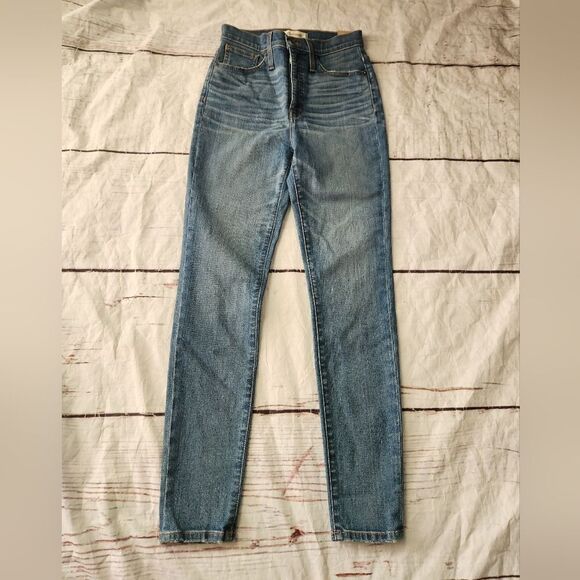 Madewell 11" High Rise Skinny Jeans Size 26 NWT - Picture 3 of 7